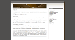 Desktop Screenshot of chezmirette.fr