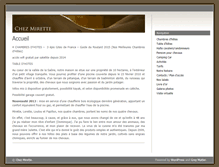 Tablet Screenshot of chezmirette.fr